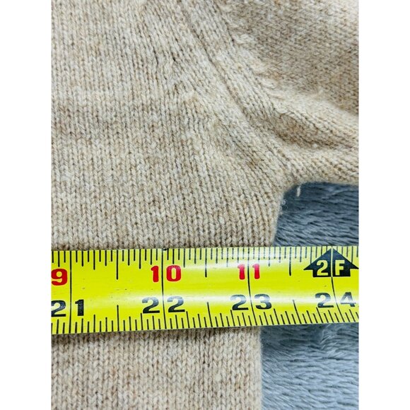 Cashmere V-Neck Sweater Field Brothers 100% Scottish  XL - Picture 7 of 8